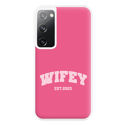 Wifey 2023 - Bridal Phone Case for Galaxy S20