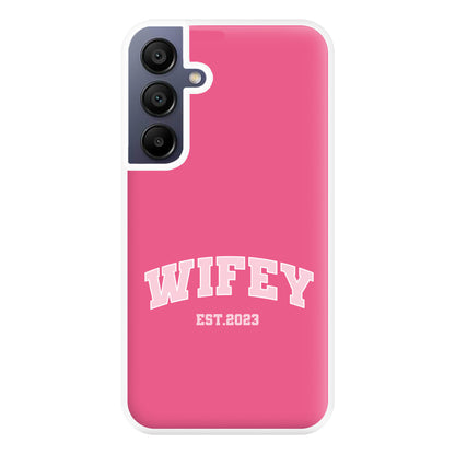 Wifey 2023 - Bridal Phone Case for Galaxy A16