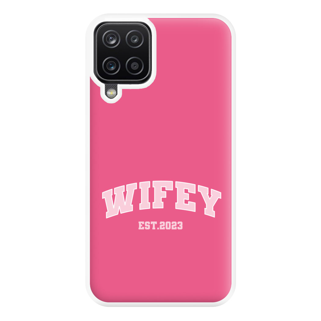 Wifey 2023 - Bridal Phone Case for Galaxy A12