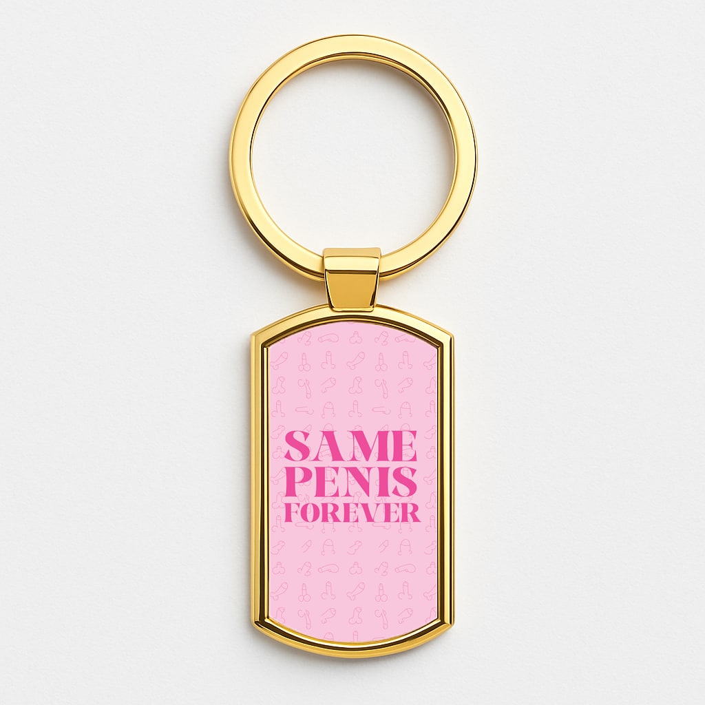 Same Forever - Bridal Gold Keyring