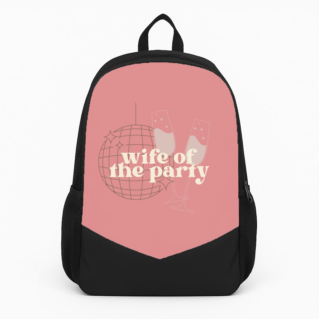 Wife Of The Party - Bridal Backpack