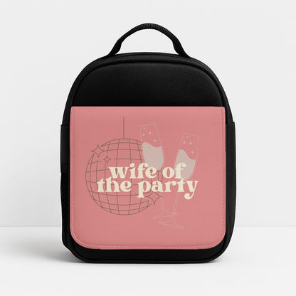 Wife Of The Party - Bridal Insulated Lunchbox