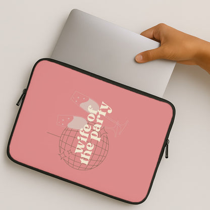 Wife Of The Party - Bridal MacBook Case