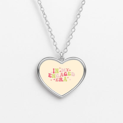 In My Engaged Era - Bridal Heart Necklace