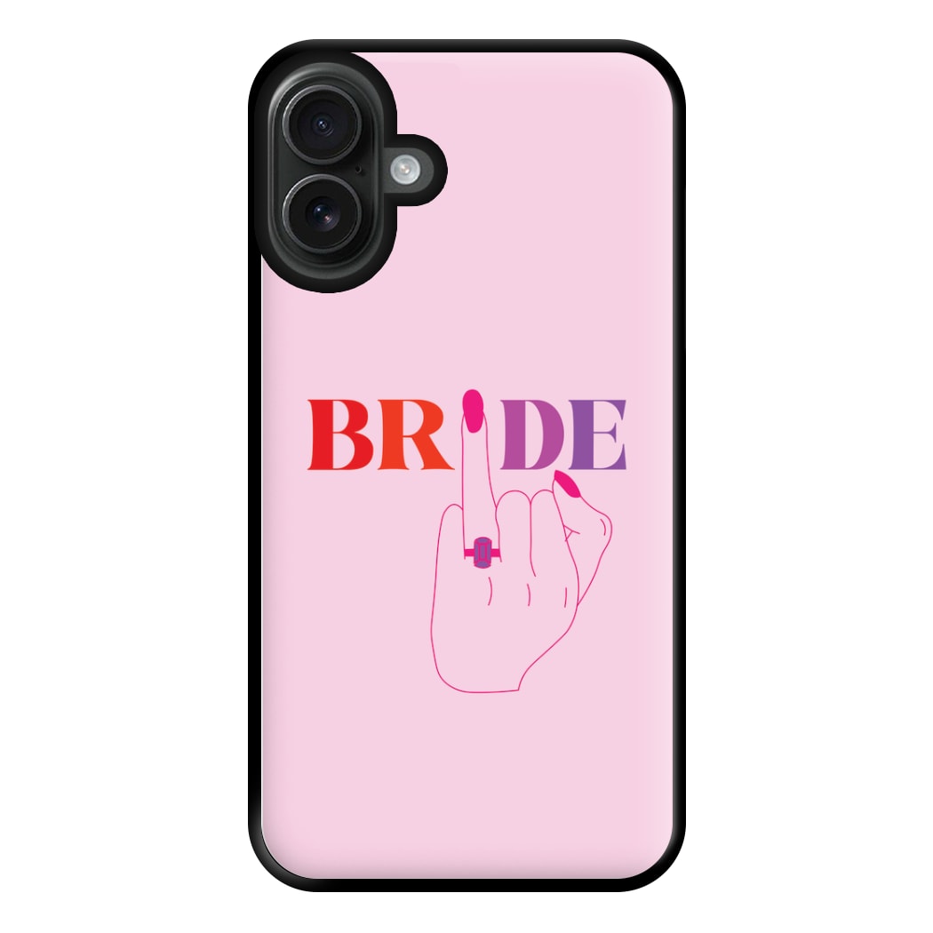 Bride - Bridal  Phone Case for iPhone 16 Plus