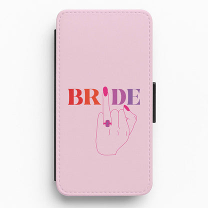 Bride - Bridal  Flip / Wallet Phone Case