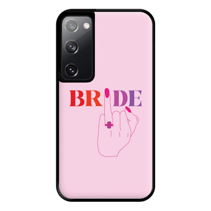 Bride - Bridal  Phone Case for Galaxy S20