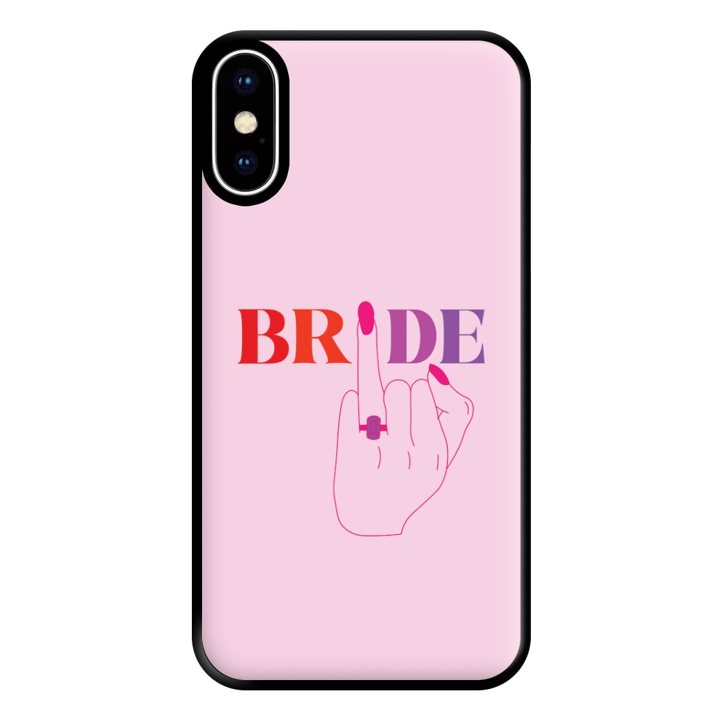 Bride - Bridal  Phone Case for iPhone XS Max