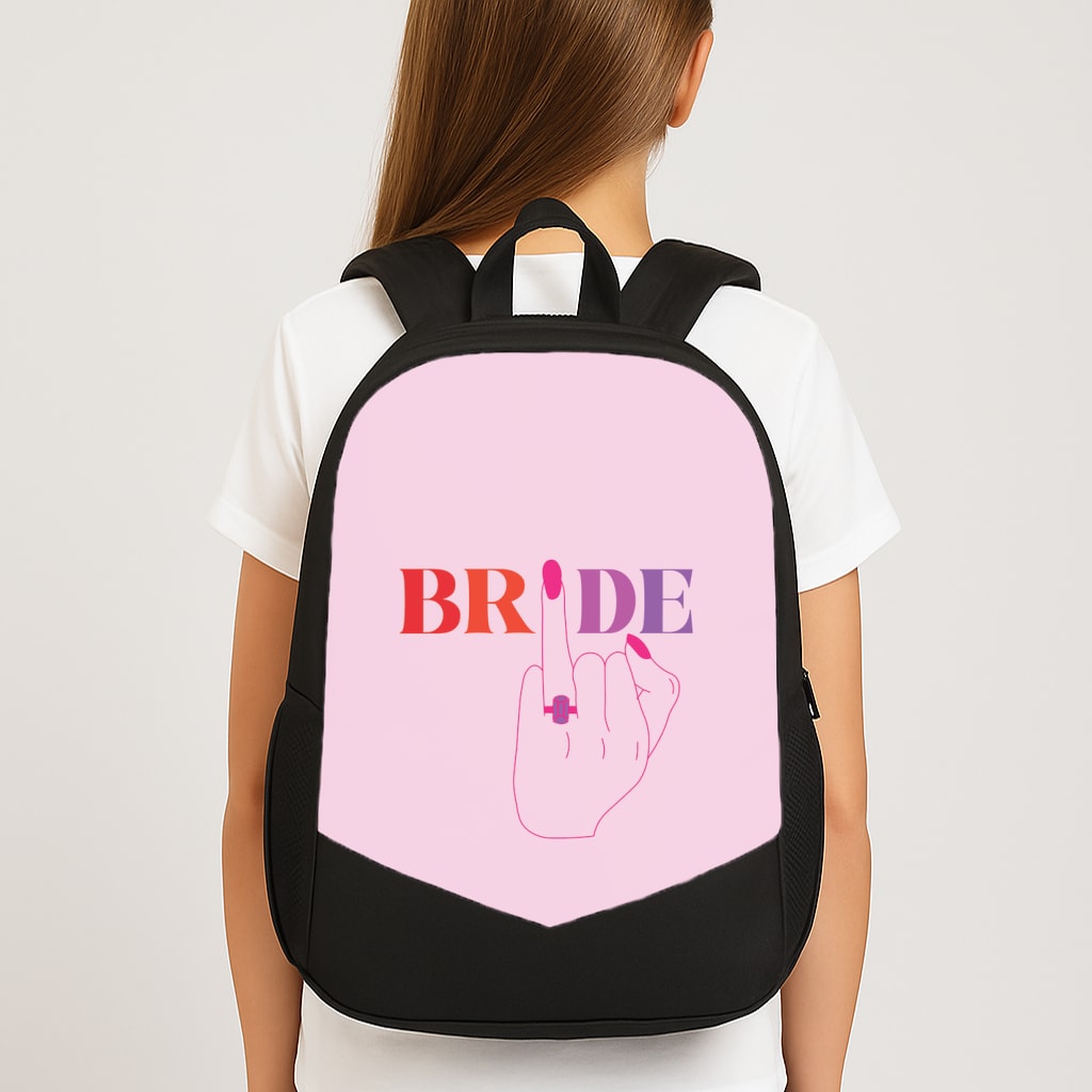 Bride - Bridal  School Bag