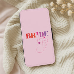 Bride - Bridal  Wallet Phone Case