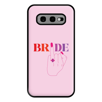 Bride - Bridal  Phone Case for Galaxy S10e