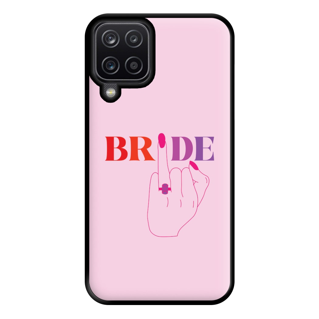 Bride - Bridal  Phone Case for Galaxy A12