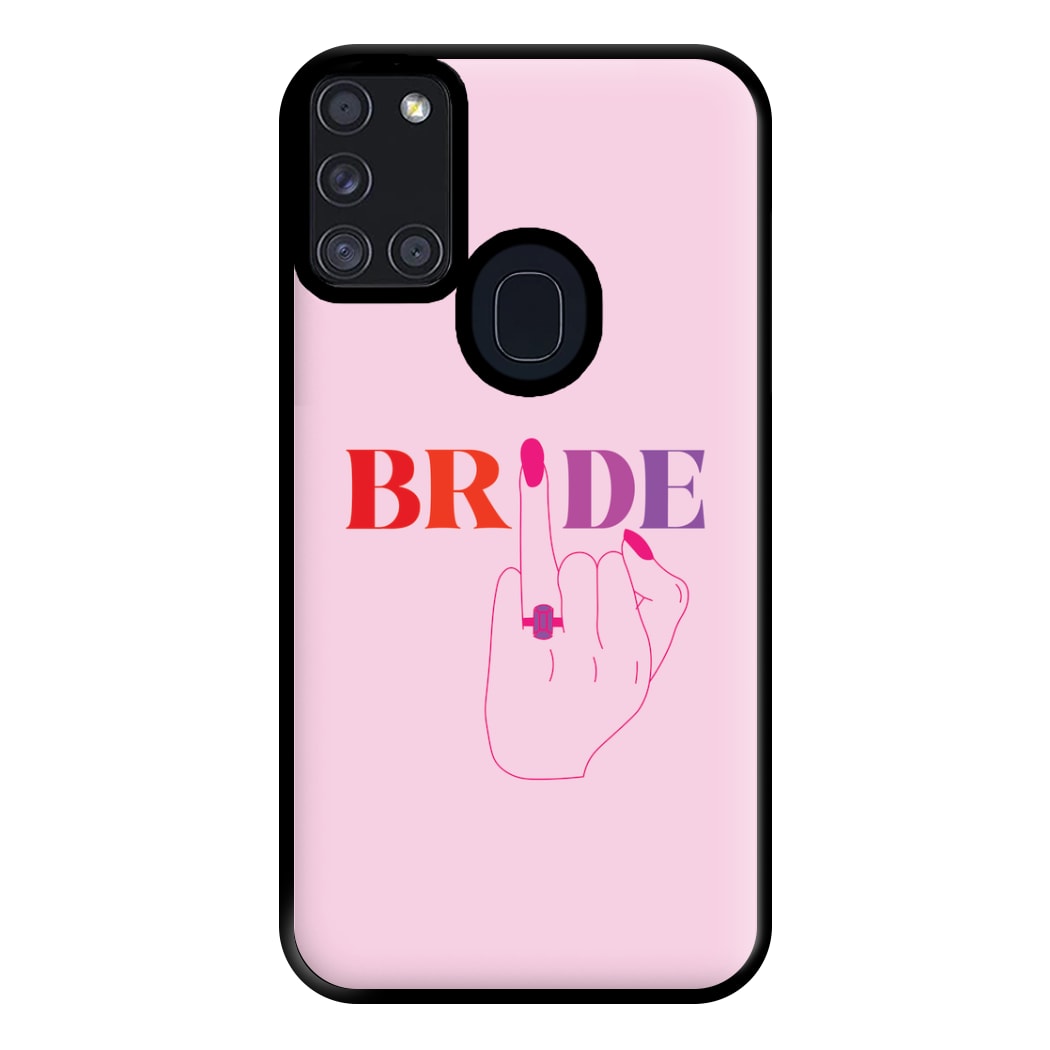 Bride - Bridal  Phone Case for Galaxy A21s