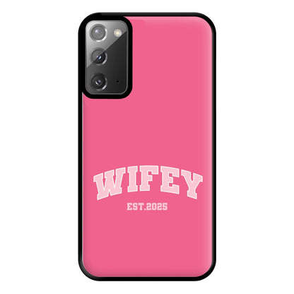 Wifey 2025 Phone Case for Galaxy Note 20 Ultra