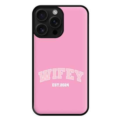 Wifey 2024 - Bridal Phone Case for iPhone 16 Pro Max