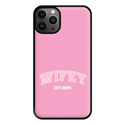 Wifey 2024 - Bridal Phone Case for iPhone 13