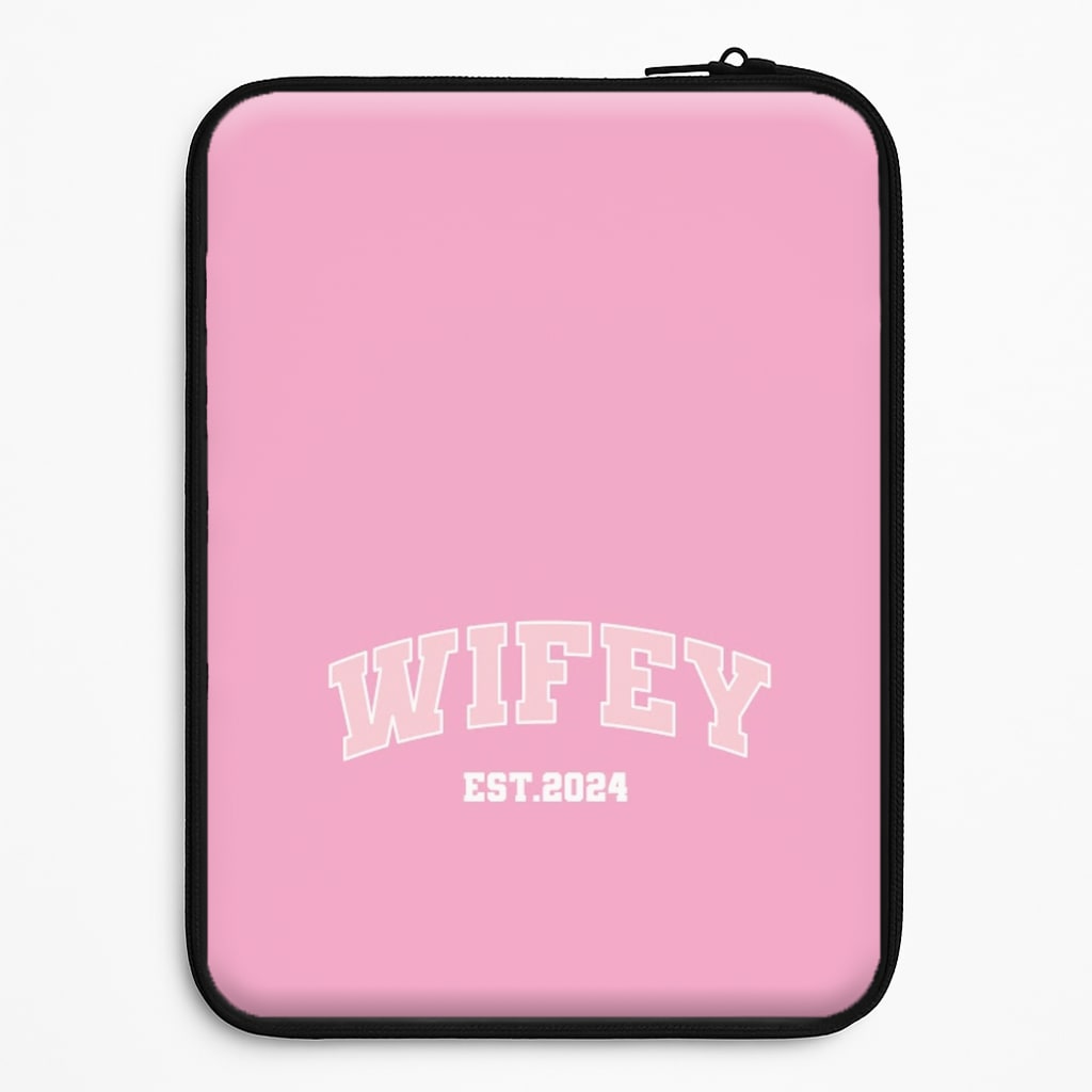 Wifey 2024 - Bridal Laptop Sleeve