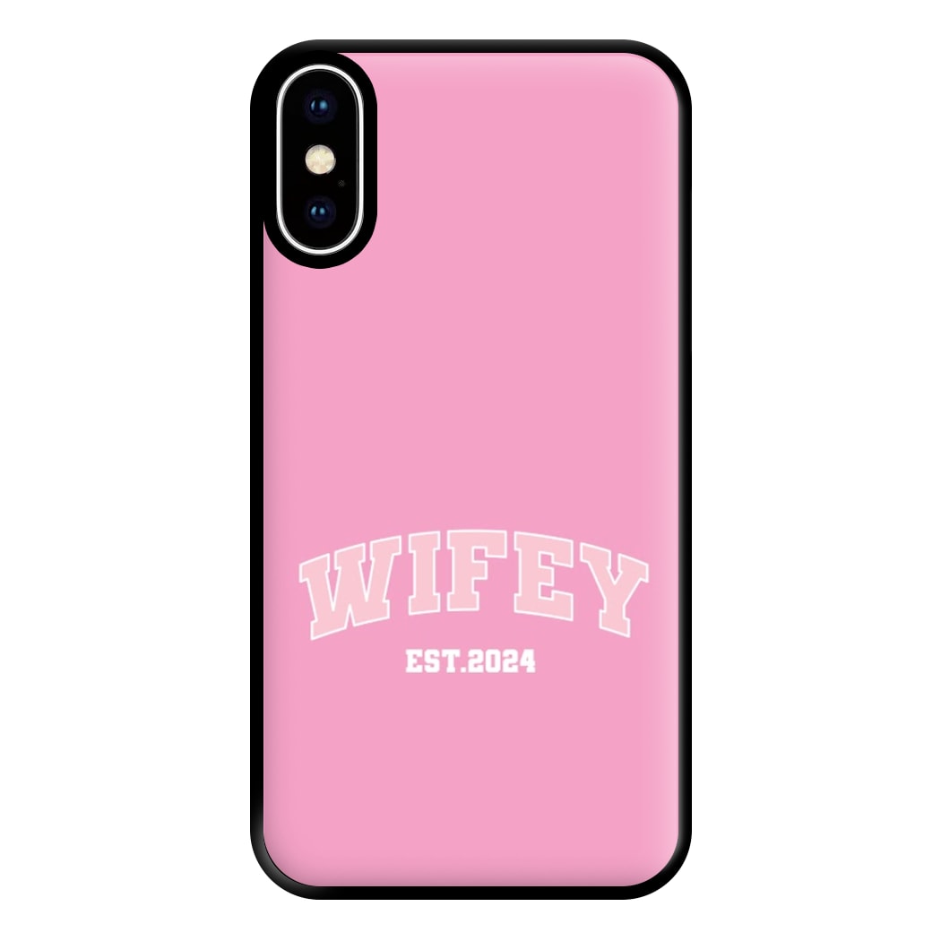 Wifey 2024 - Bridal Phone Case for iPhone XS Max