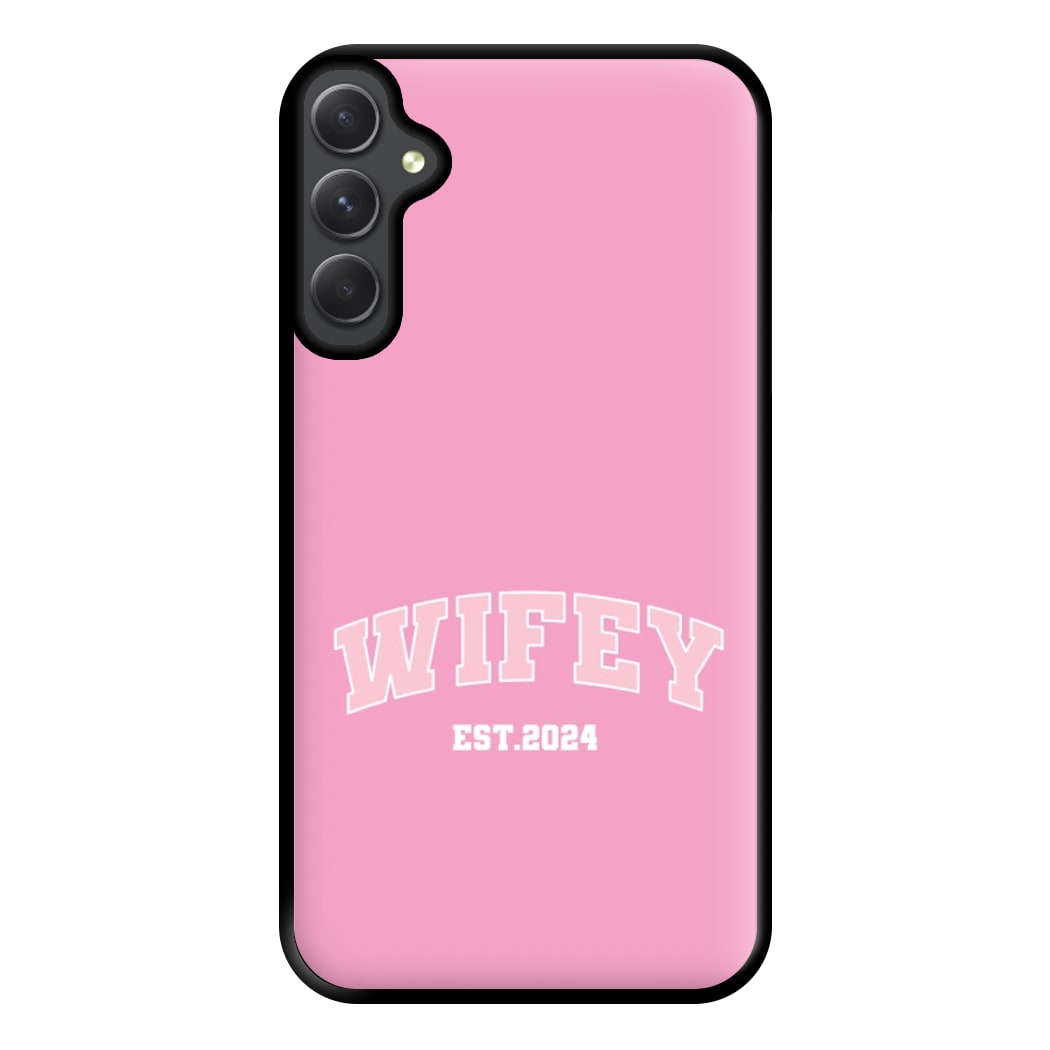 Wifey 2024 - Bridal Phone Case for Galaxy A34