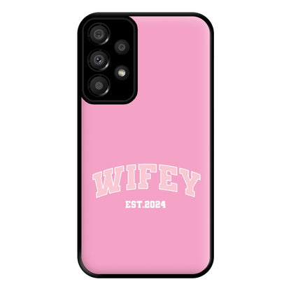 Wifey 2024 - Bridal Phone Case for Galaxy A33