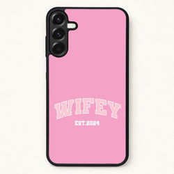 Wifey 2024 - Bridal Phone Case for Galaxy A17