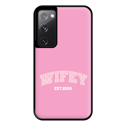 Wifey 2024 - Bridal Phone Case for Galaxy S20FE