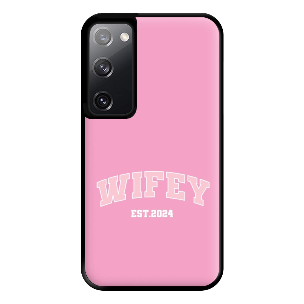 Wifey 2024 - Bridal Phone Case for Galaxy S20