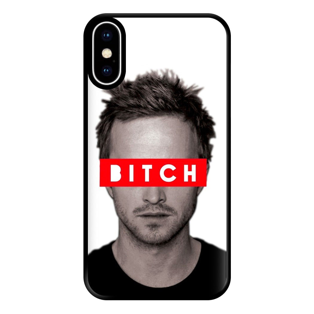 Jesse Pinkman - Bitch. Phone Case for iPhone XS Max