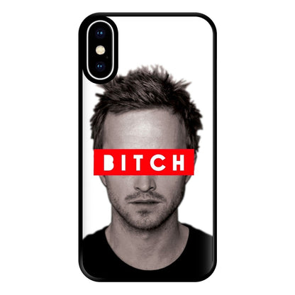 Jesse Pinkman - Bitch. Phone Case for iPhone XS Max