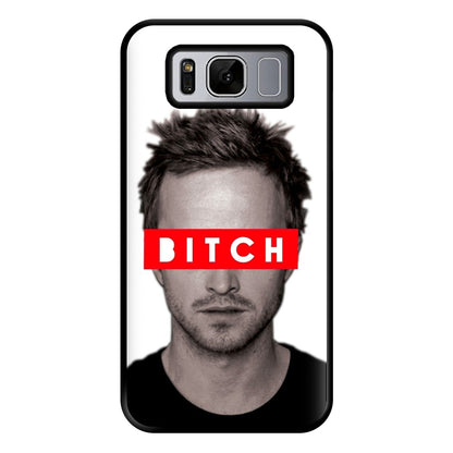 Jesse Pinkman - Bitch. Phone Case for Galaxy S8 Plus