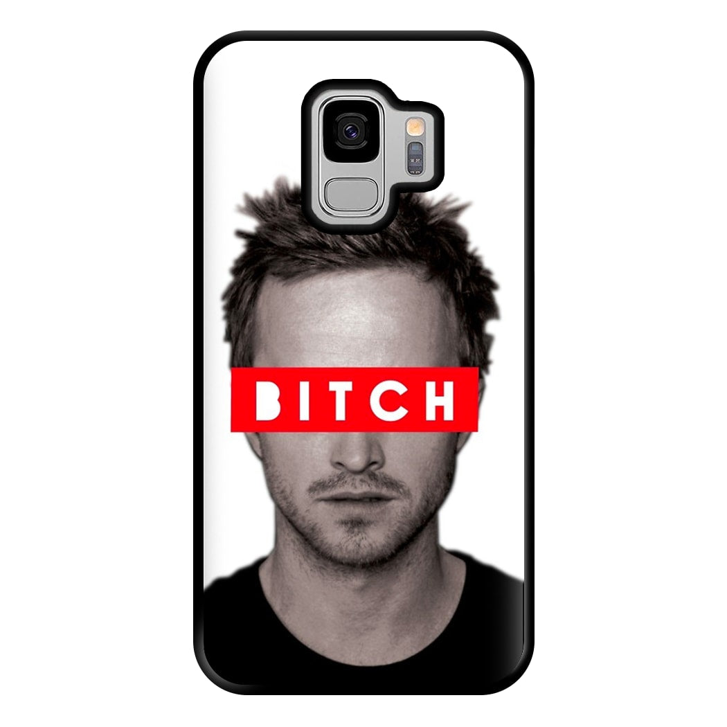 Jesse Pinkman - Bitch. Phone Case for Galaxy S9 Plus