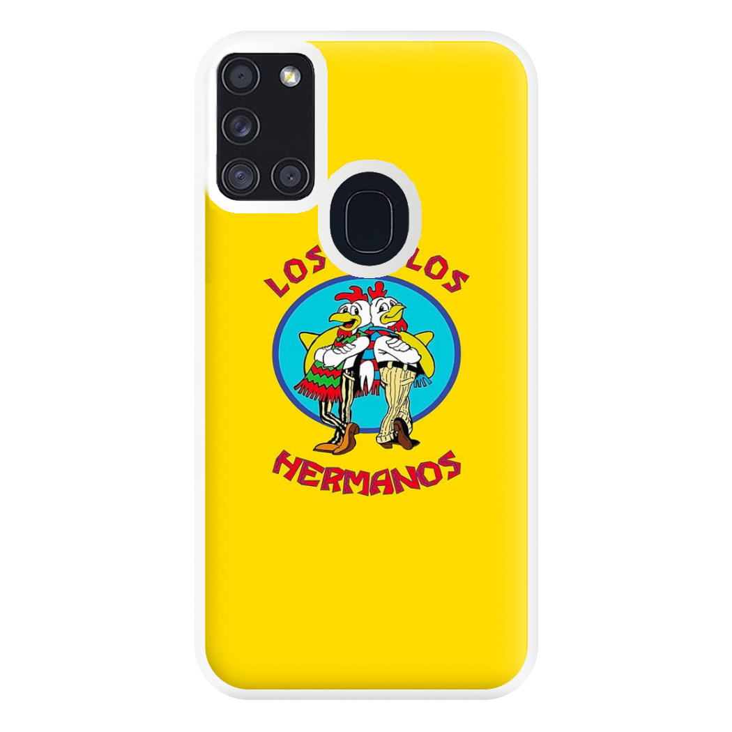 Los Pollos Hermanos Phone Case for Galaxy A21s