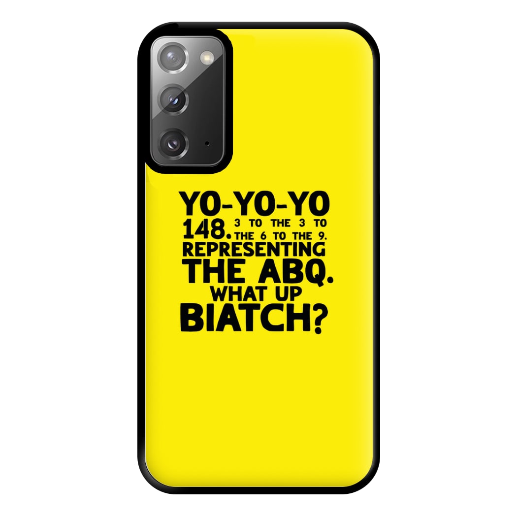 Yo-Yo-Yo - Breaking Phone Case for Galaxy Note 20 Ultra