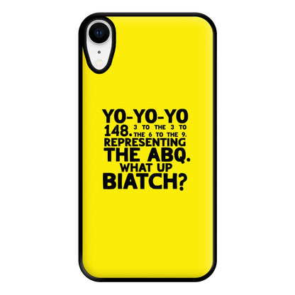 Yo-Yo-Yo - Breaking Phone Case for iPhone XR