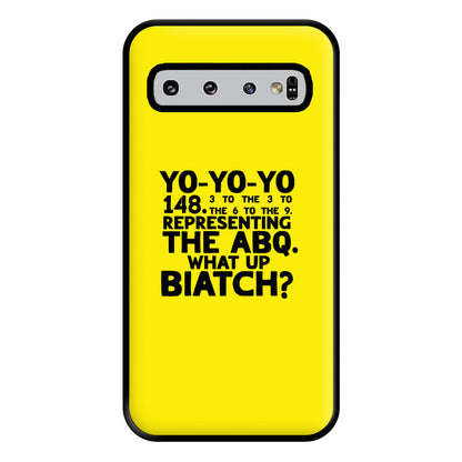 Yo-Yo-Yo - Breaking Phone Case for Galaxy S10 Plus