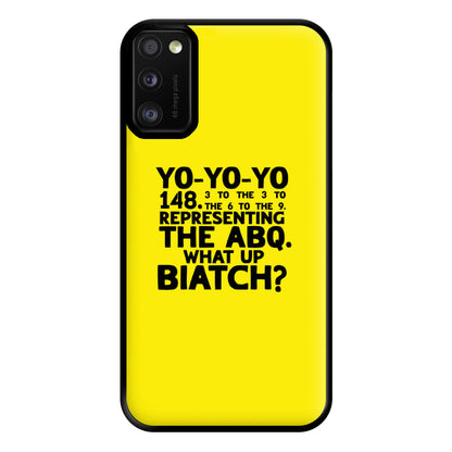 Yo-Yo-Yo - Breaking Phone Case for Galaxy A41