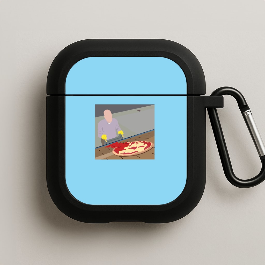 Pizza On The Roof AirPods Case