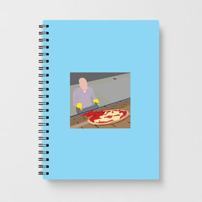 Pizza On The Roof Notebook