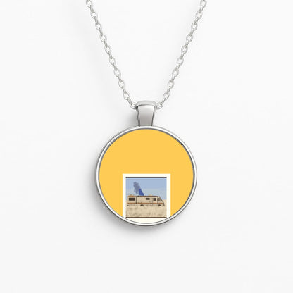 Home Sweet Home Circle Necklace