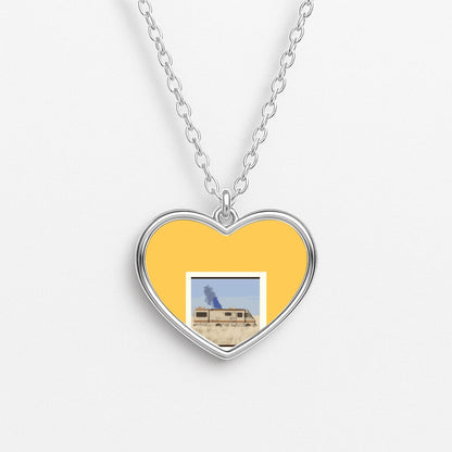 Home Sweet Home Heart Necklace