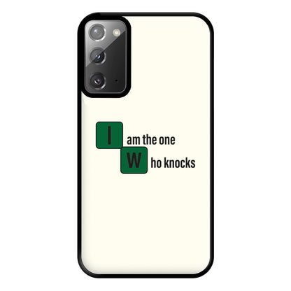 I Am The One Who Knocks Phone Case for Galaxy Note 20 Ultra