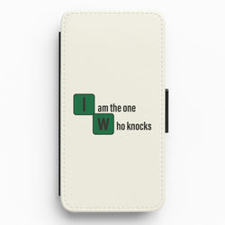 I Am The One Who Knocks Flip / Wallet Phone Case