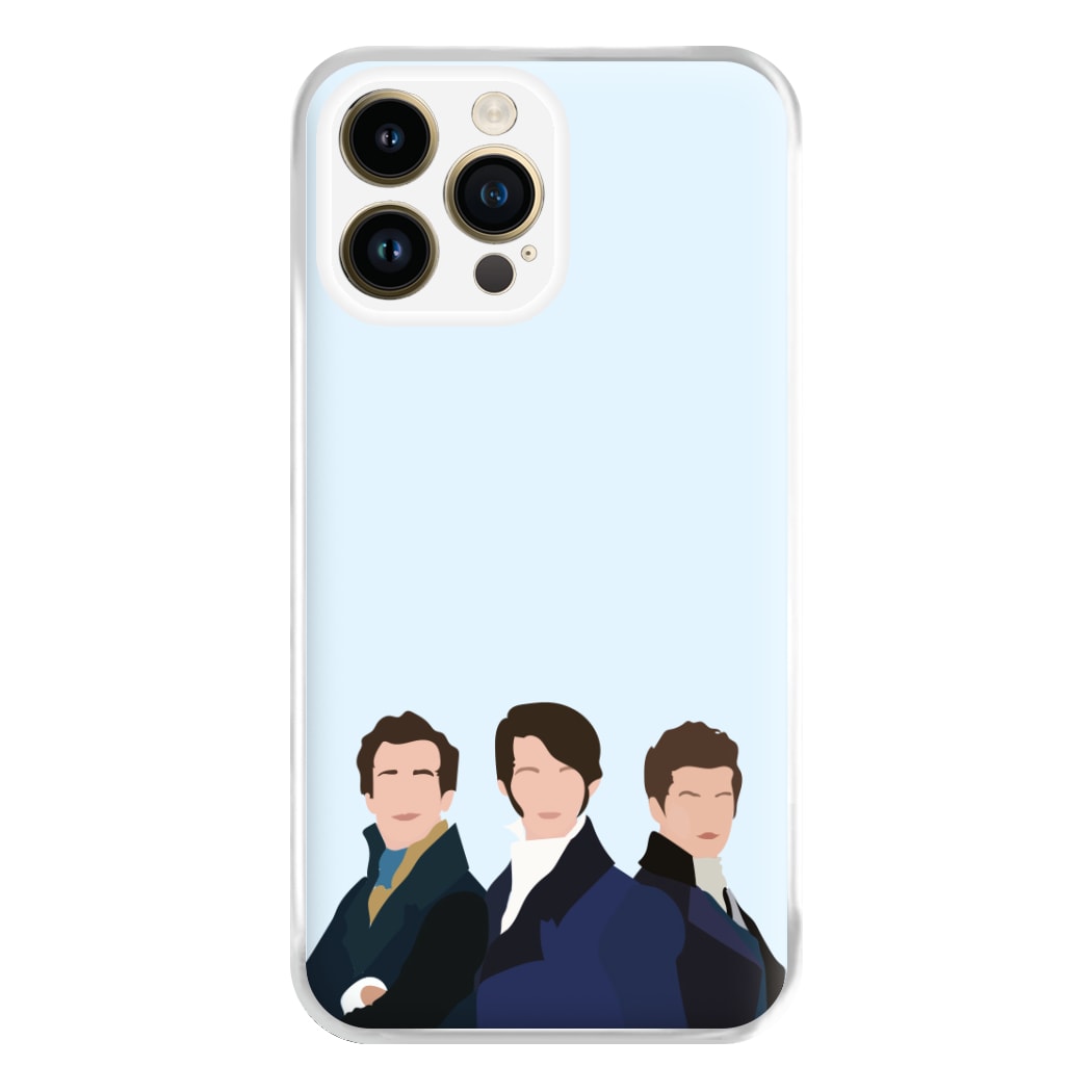 Regency Era Boys Phone Case for iPhone 14 Pro Max