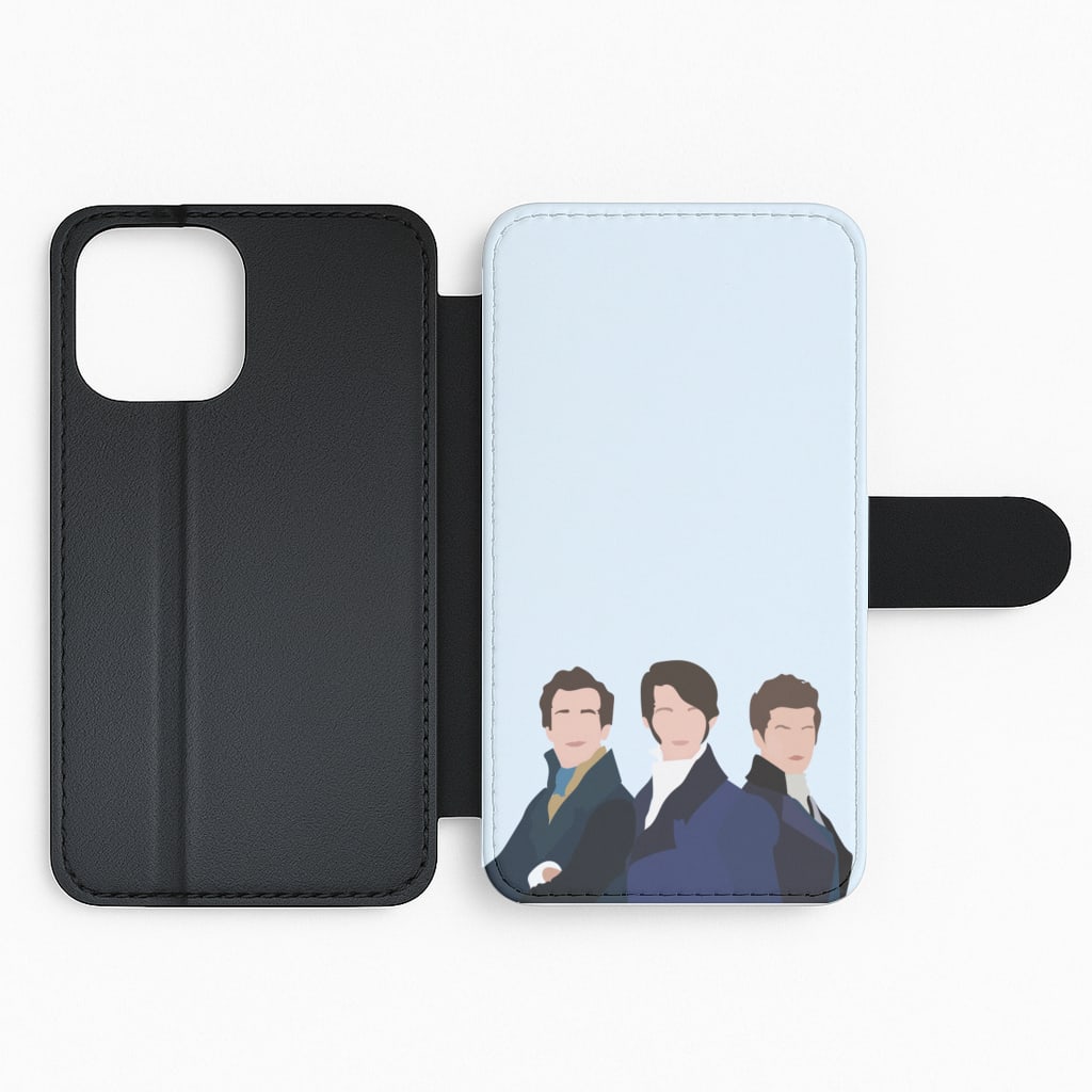 Regency Era Boys Flip Phone Case