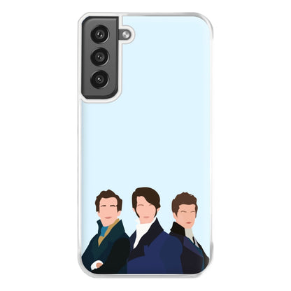 Regency Era Boys Phone Case for Galaxy S21FE