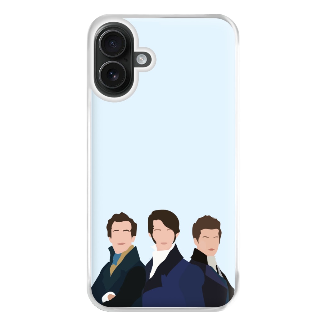 Regency Era Boys Phone Case for iPhone 16 Plus