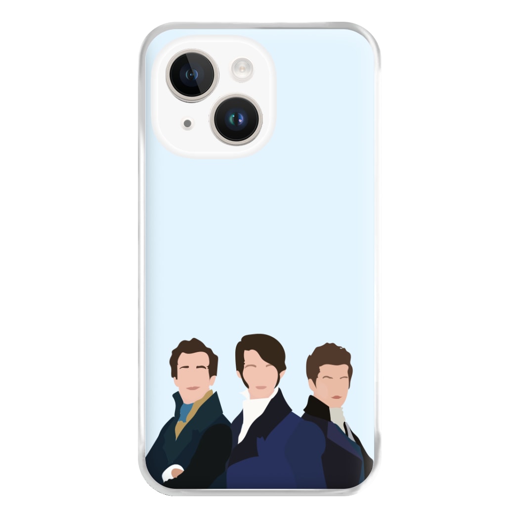 Regency Era Boys Phone Case for iPhone 14 Plus