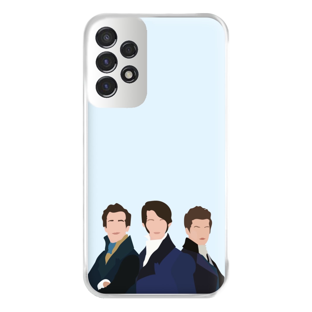 Regency Era Boys Phone Case for Galaxy A53