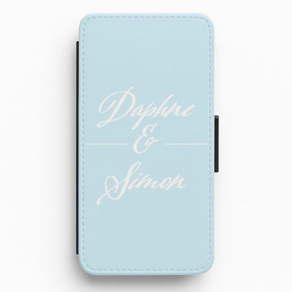 Daphne And Simon - Bridgerton Flip / Wallet Phone Case