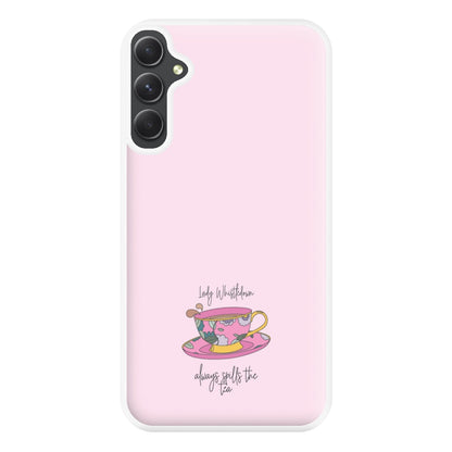 Lady Whistledown Phone Case for Galaxy A34